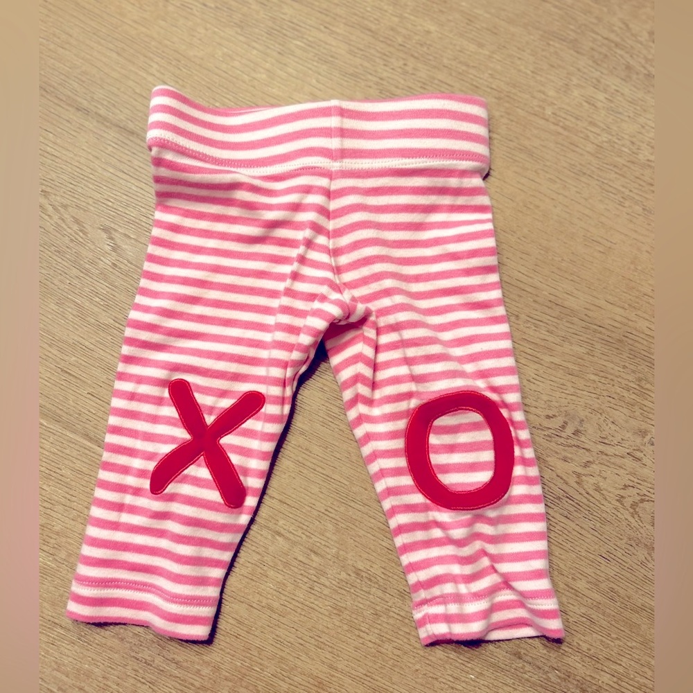 Bella Bliss XO leggings 9/12 months